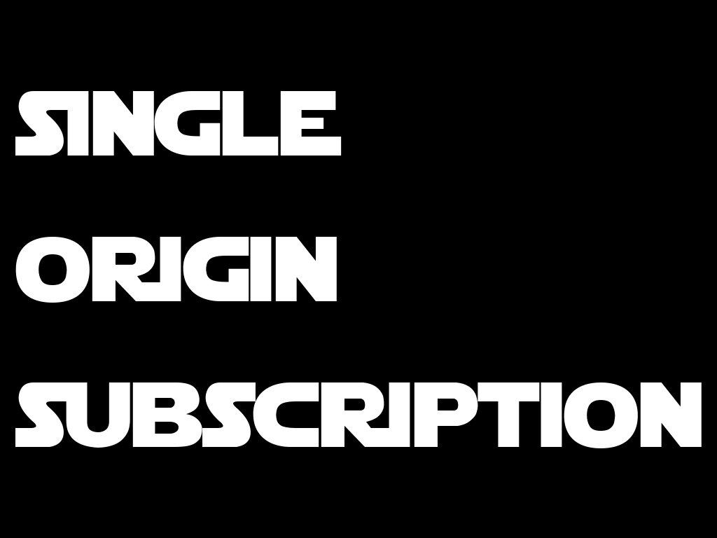 อะไร คือ Single Origin